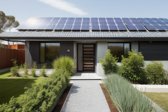 Modern sustainable house