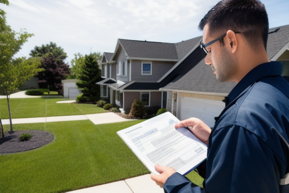 Property Manager Reviewing Maintenance Records